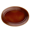 Plat à gratin ovale brown