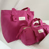 City Bag Coton Rose Fuchsia